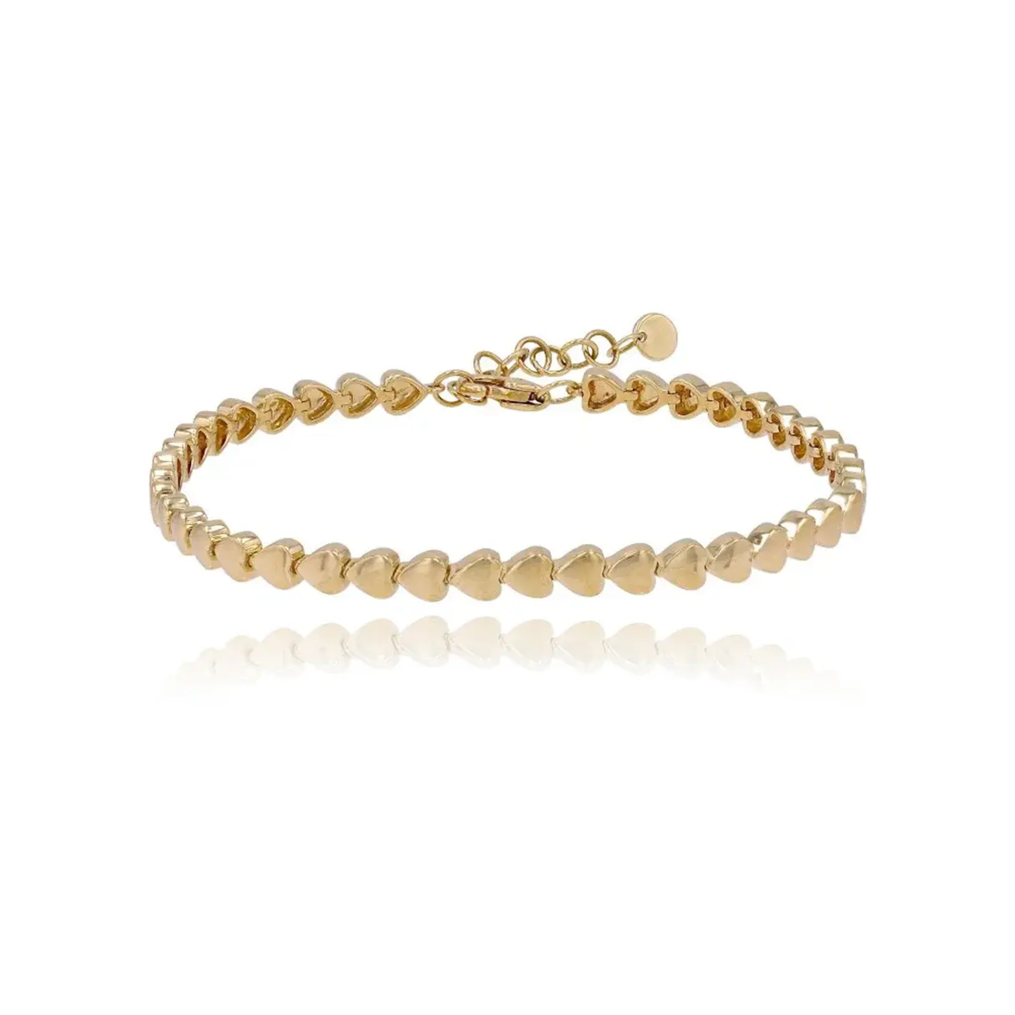 Golden Heart Bracelet