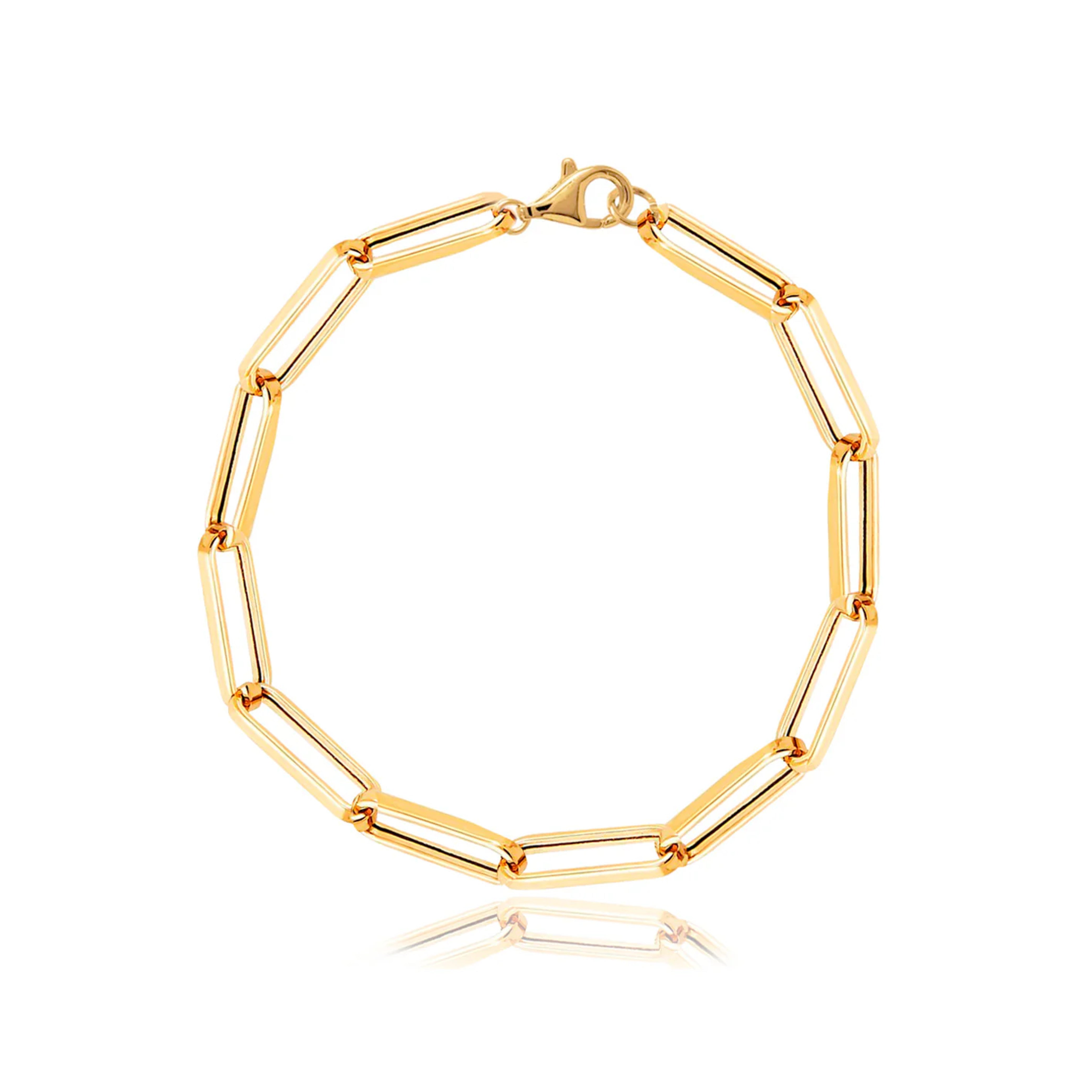 Jumbo Paperclip Bracelet