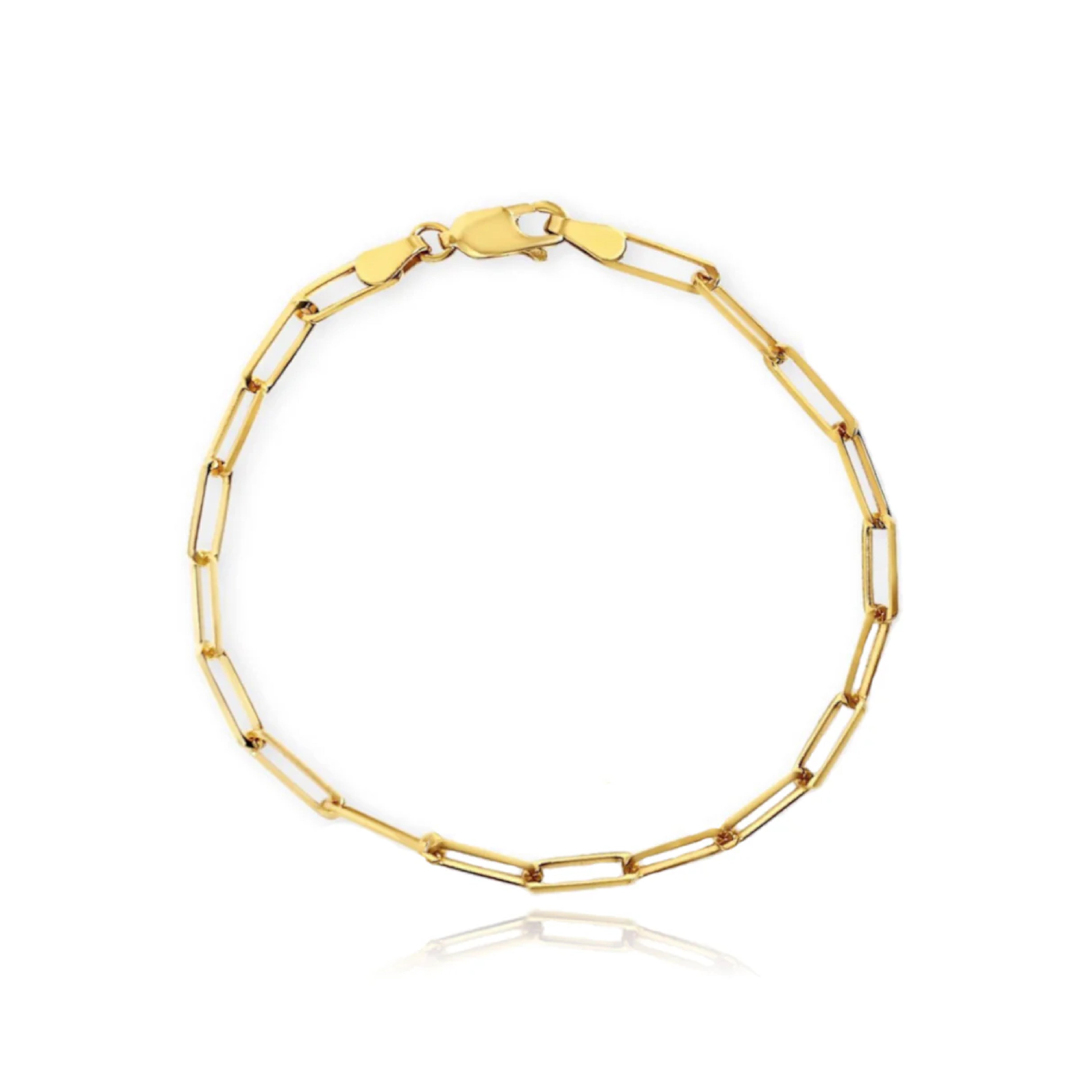 Medium 3MM Paperclip Bracelet