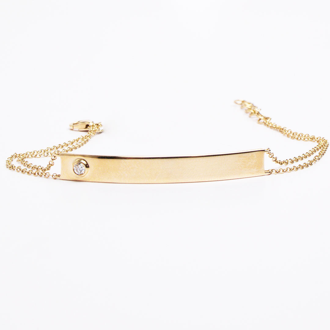 Diamond ID Bracelet
