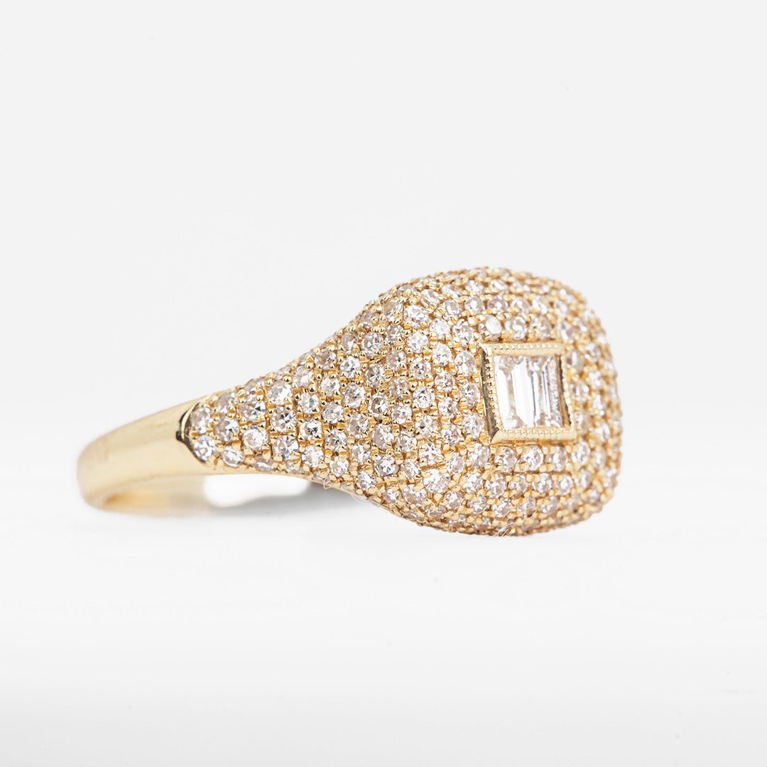 Diamond Signet Ring
