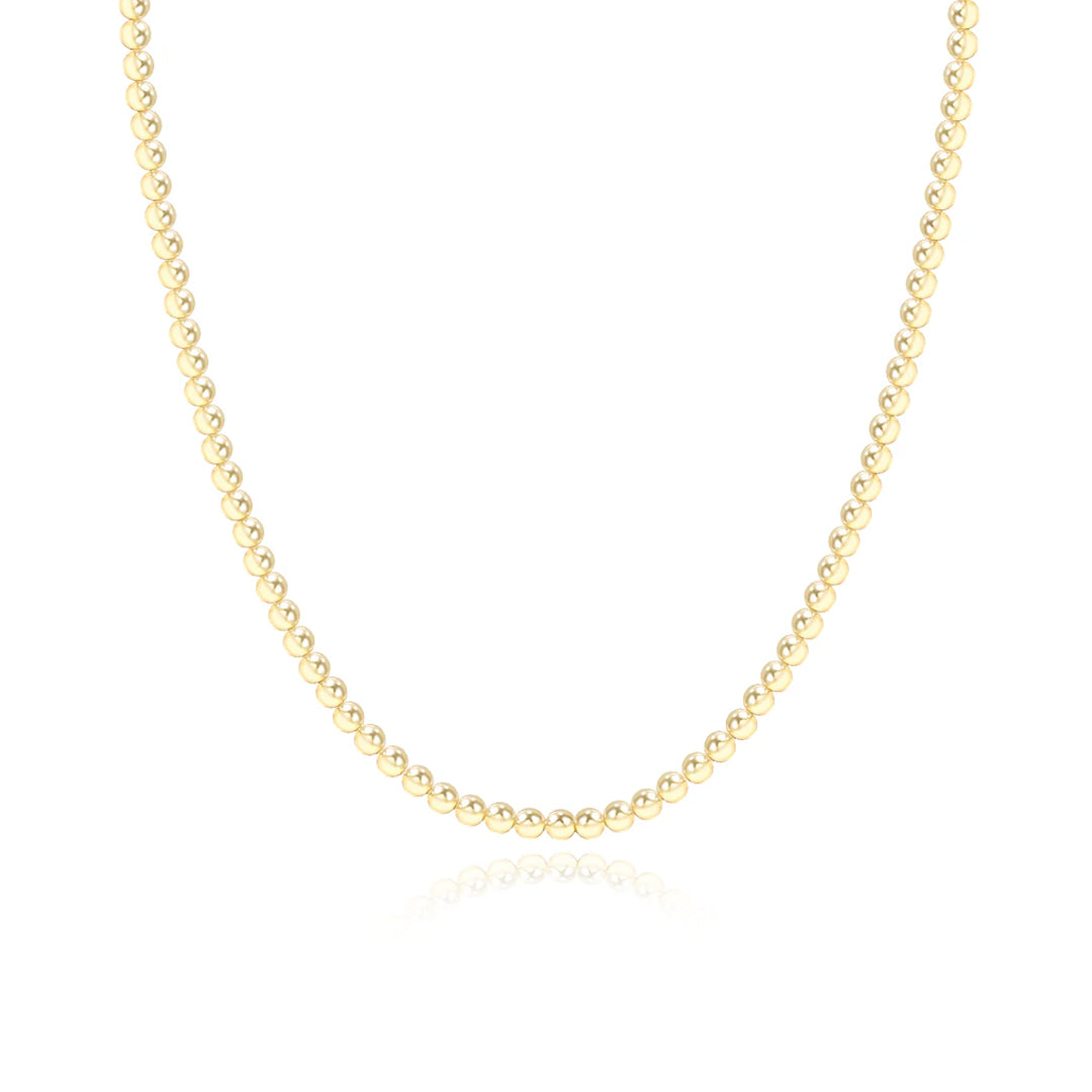 Gold Beaded Necklace