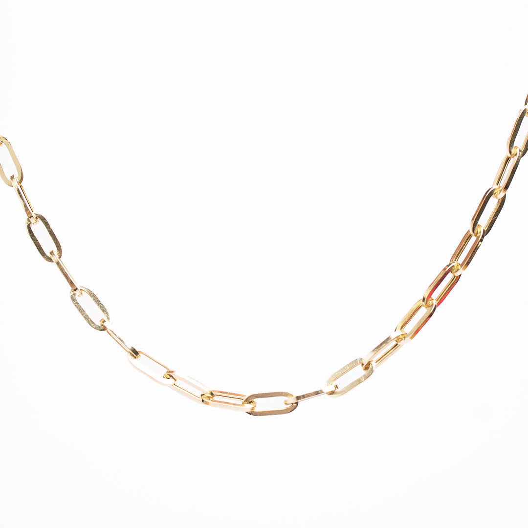 4.5 mm Paperclip Necklace