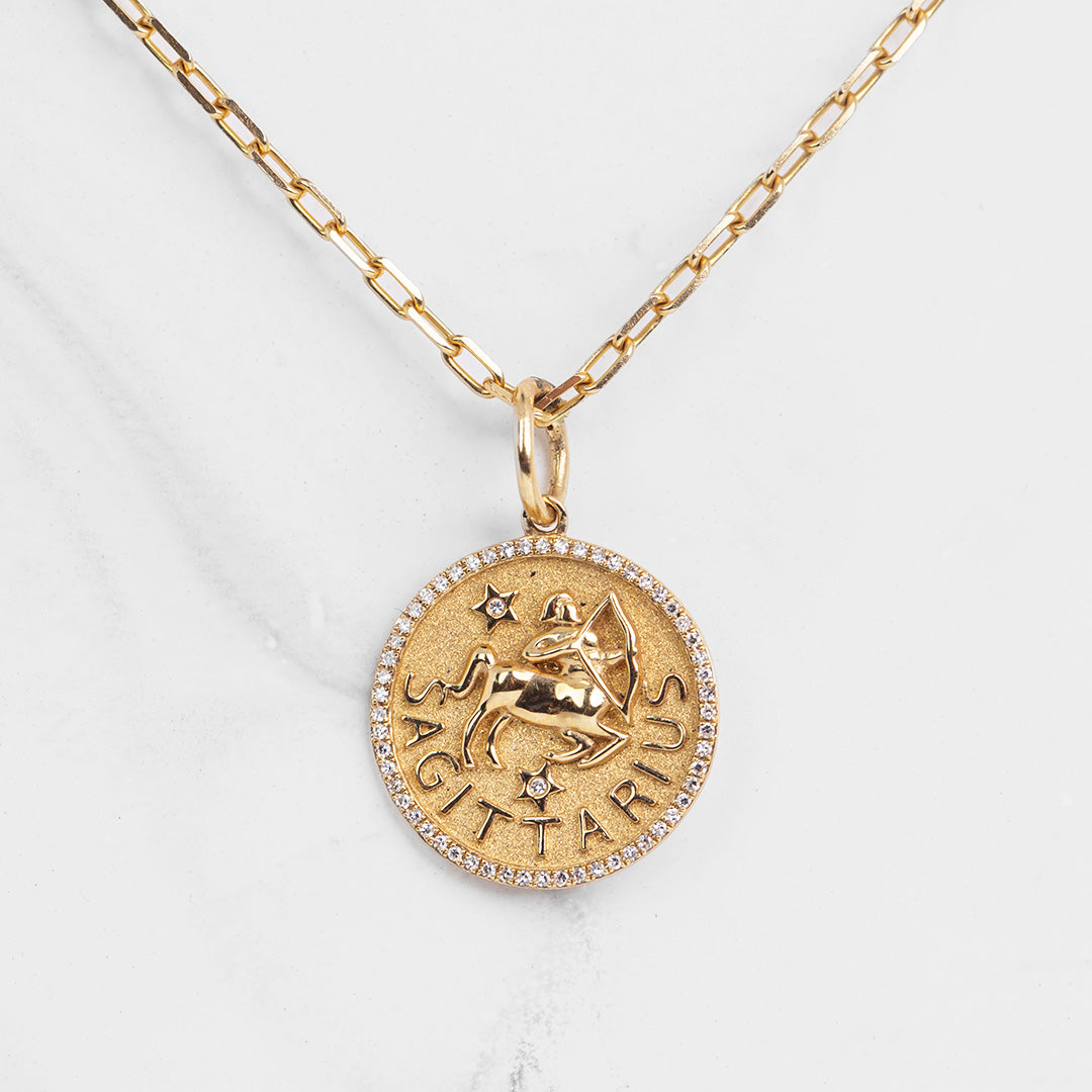 Zodiac Diamond Pendant