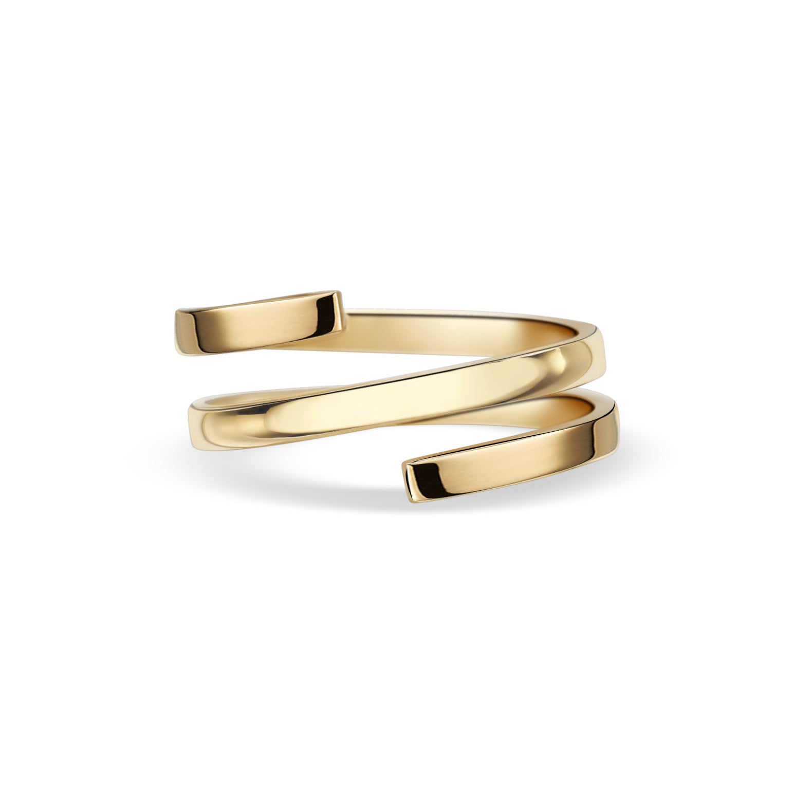Spiral Gold Ring