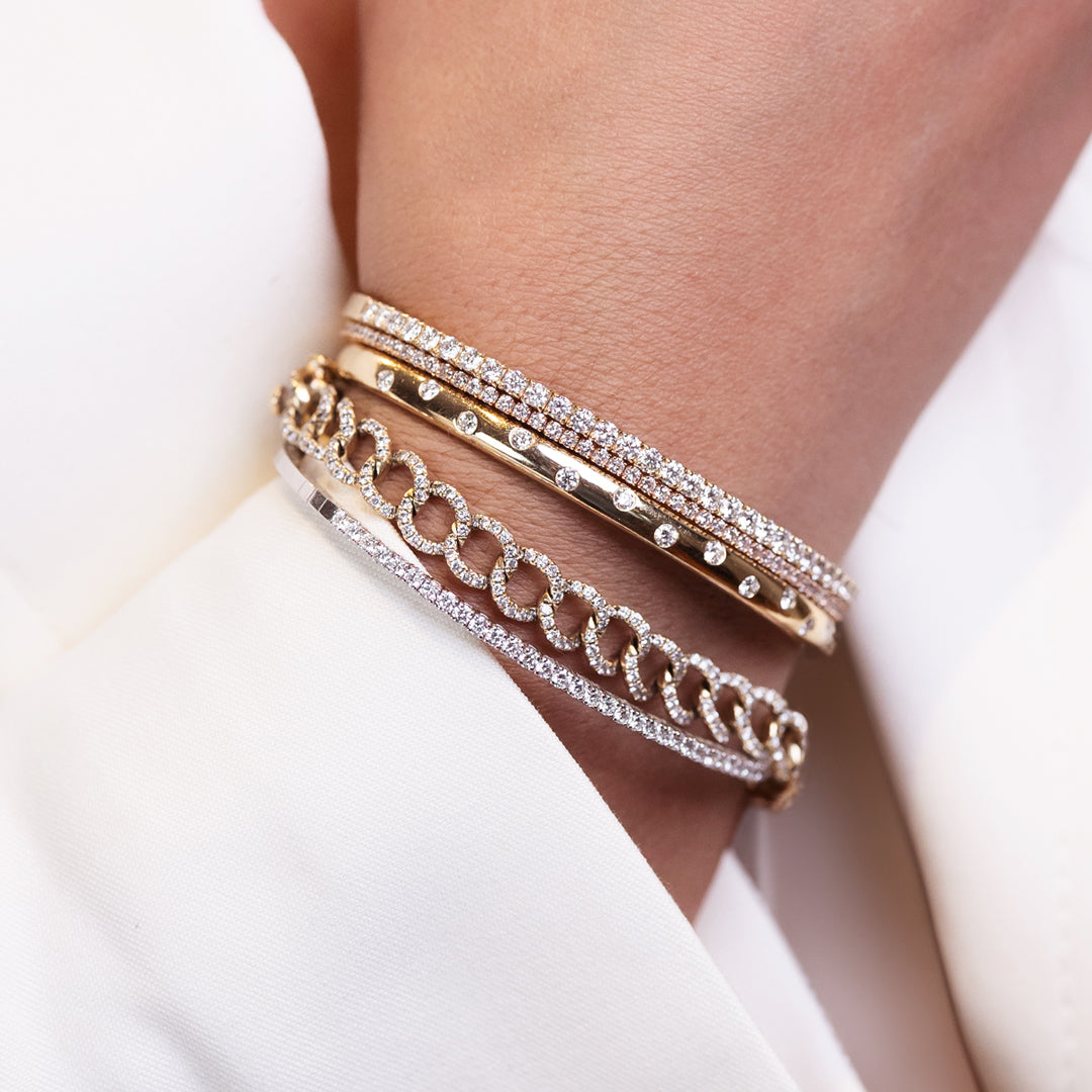 Diamond Cuban Chain Bracelet