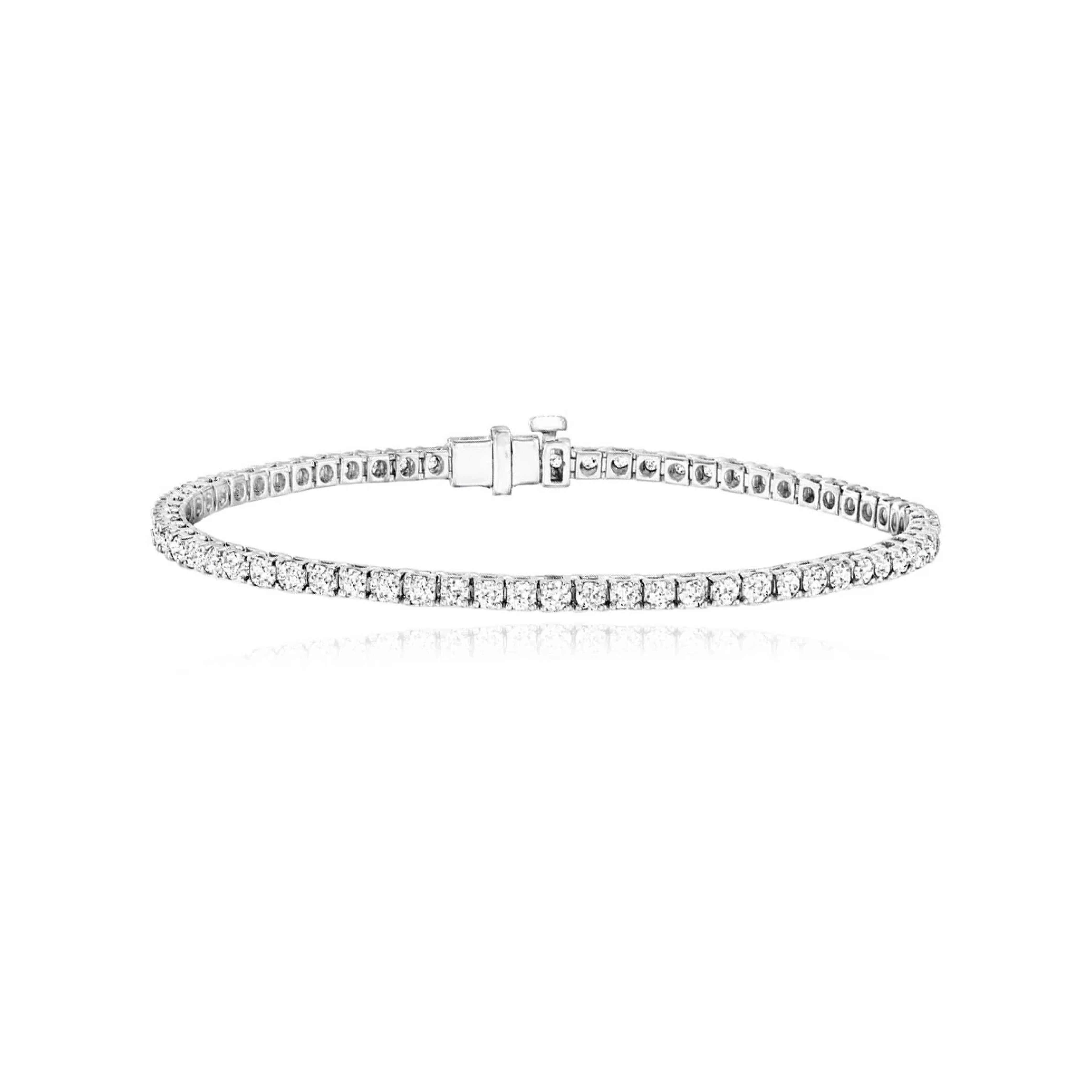 Classic Diamond Tennis Bracelet 3cts
