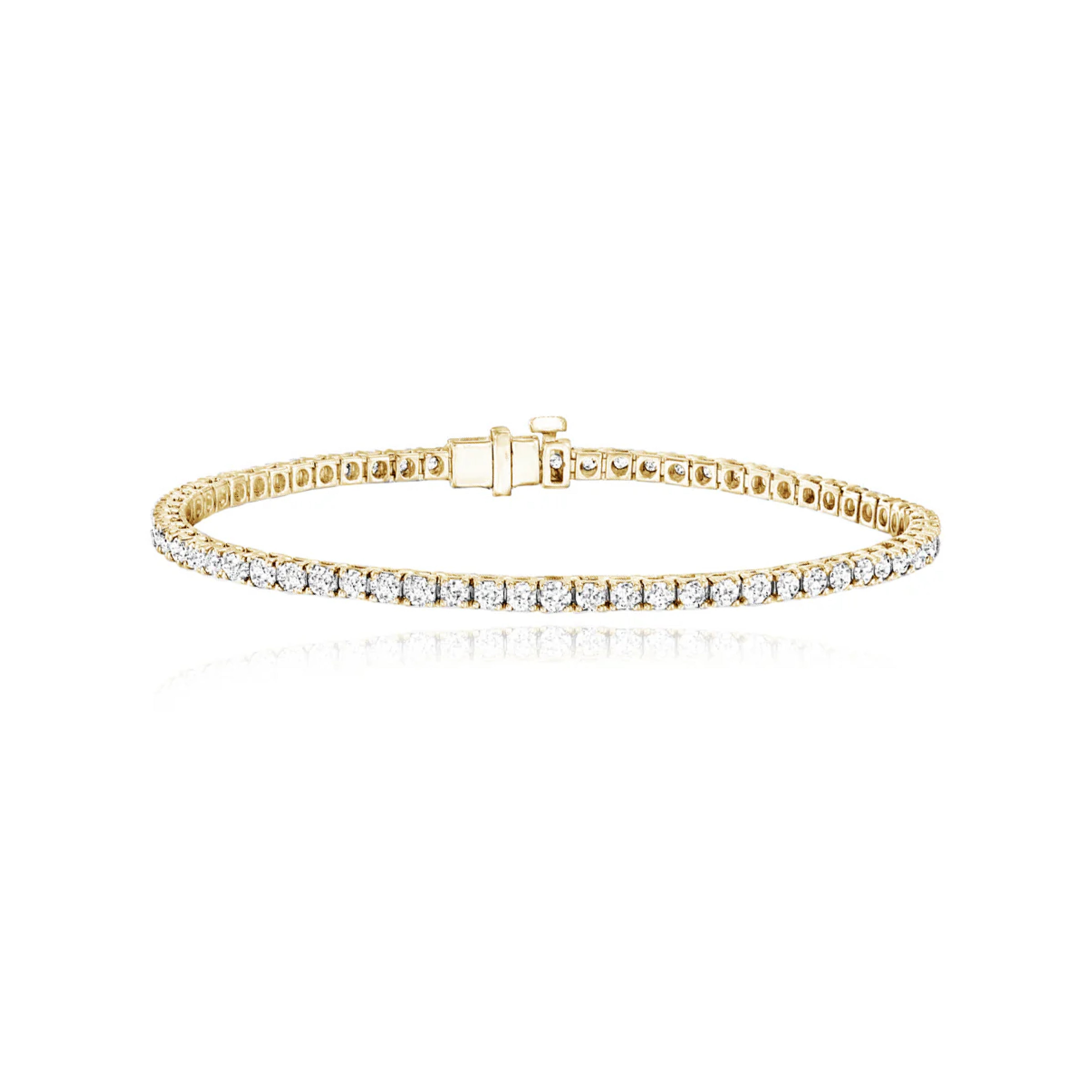 Classic Diamond Tennis Bracelet 3cts