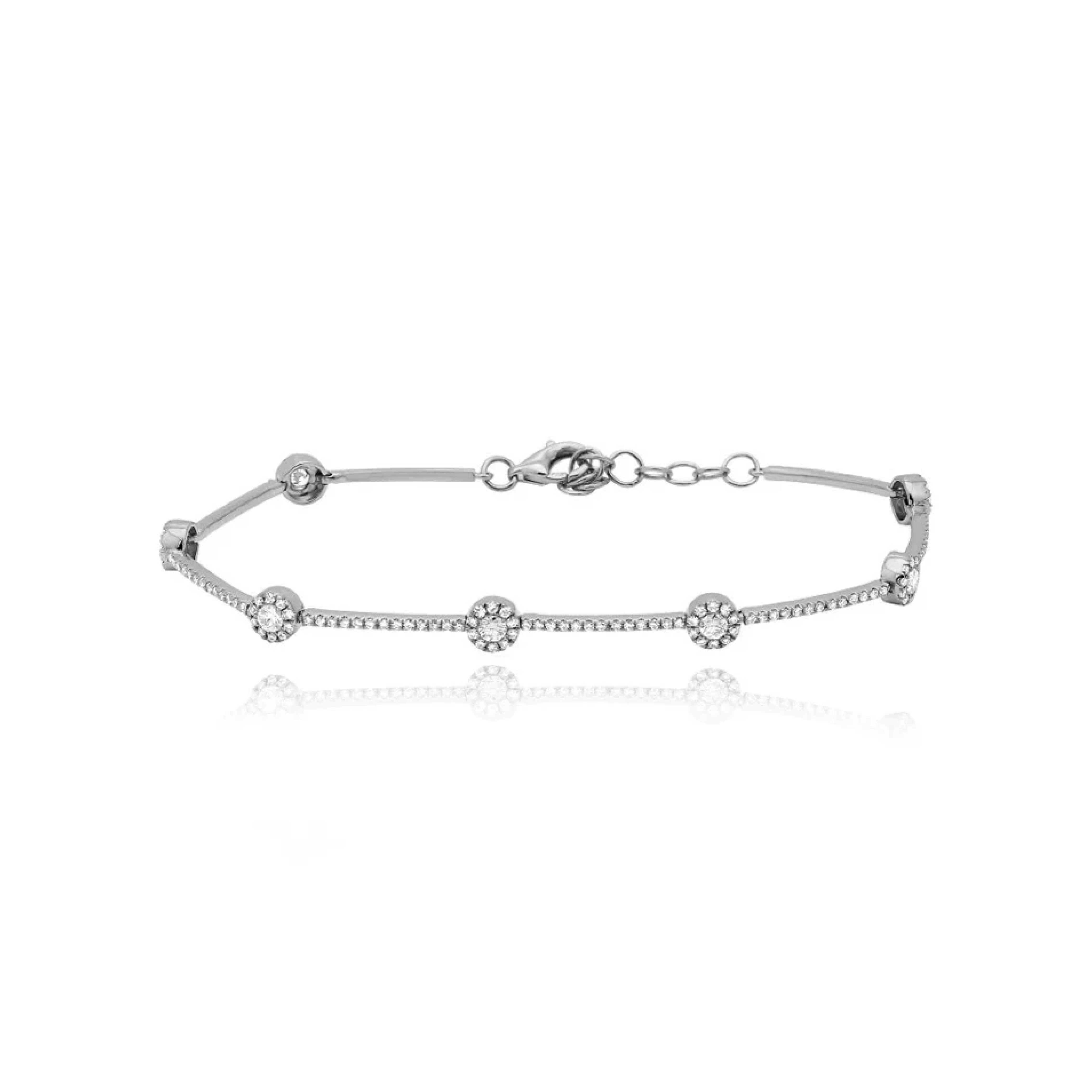 Multi Round Tennis Bracelet