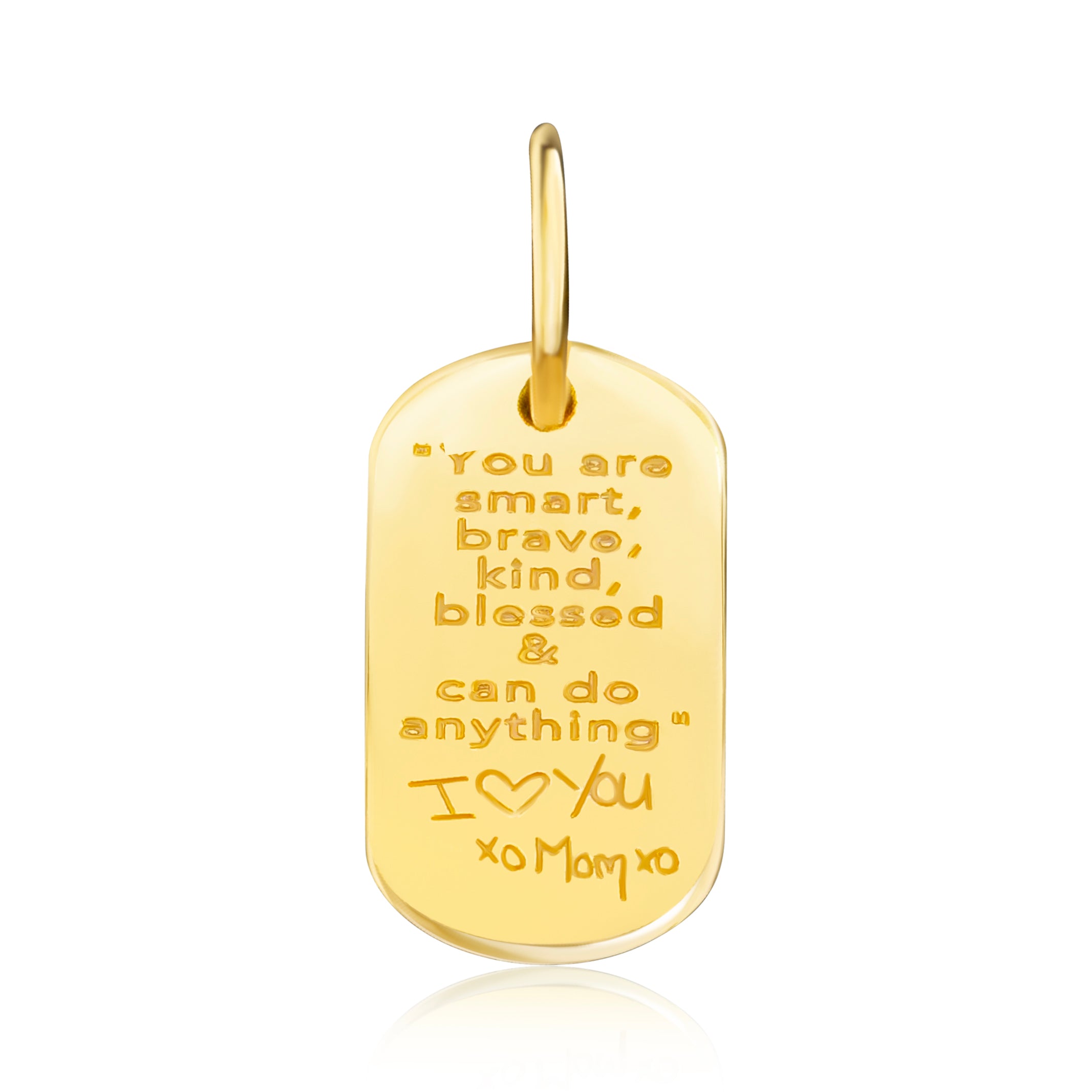 Medium Dog Tag Charm