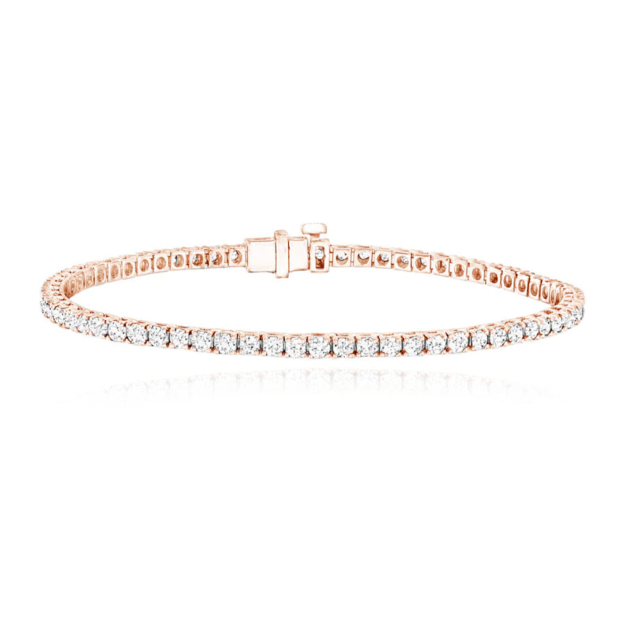 Lab Diamond Tennis Bracelet - 3CT