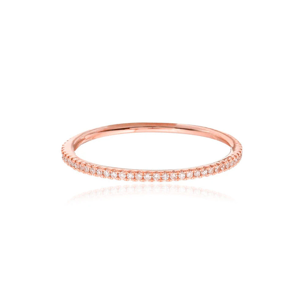 Pave Eternity Band