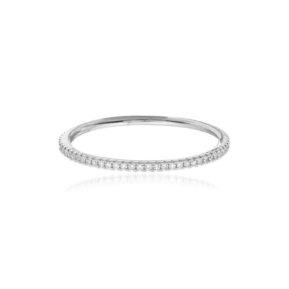 Pave Eternity Band